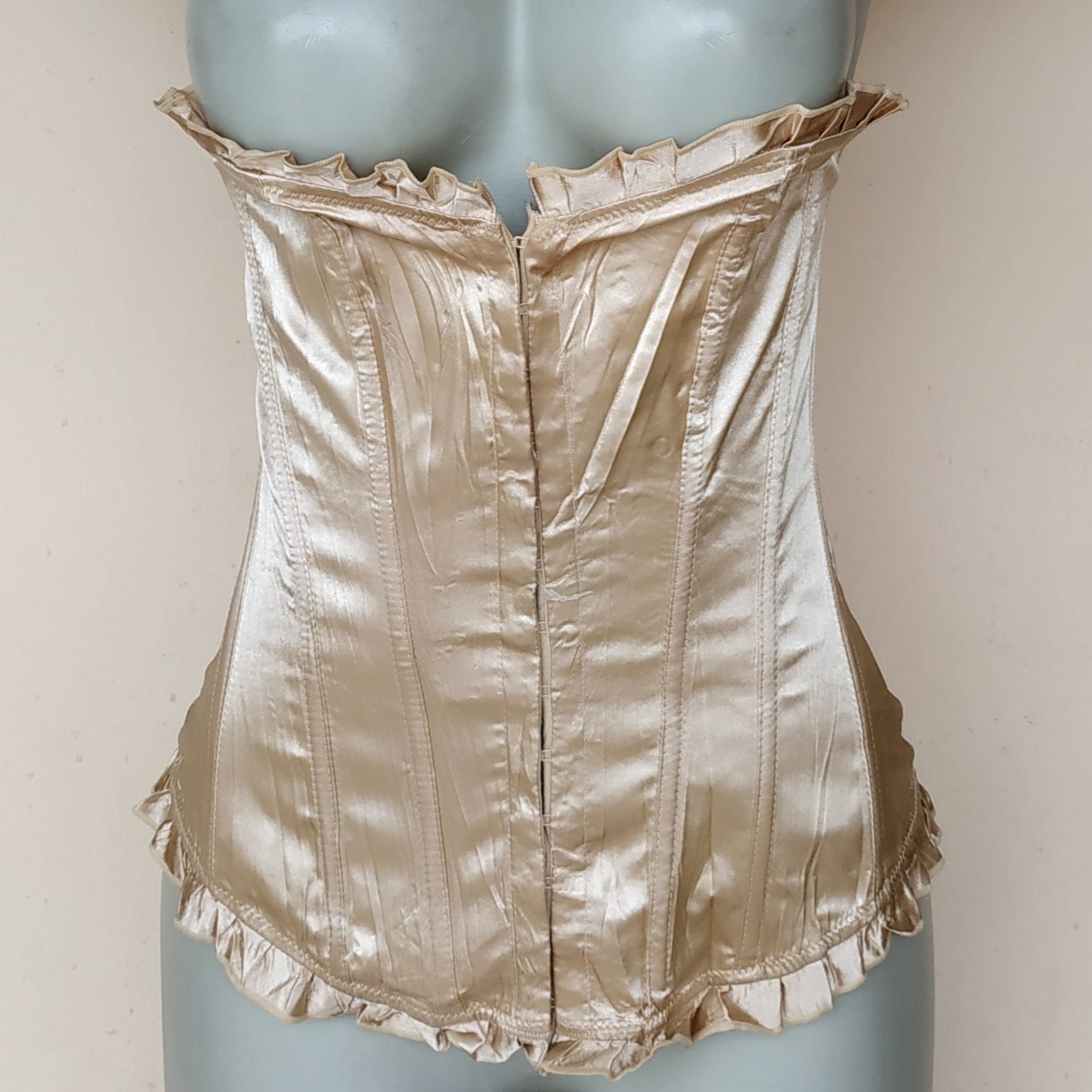 UK 8 -Secret Possessions Nude Bustier Top