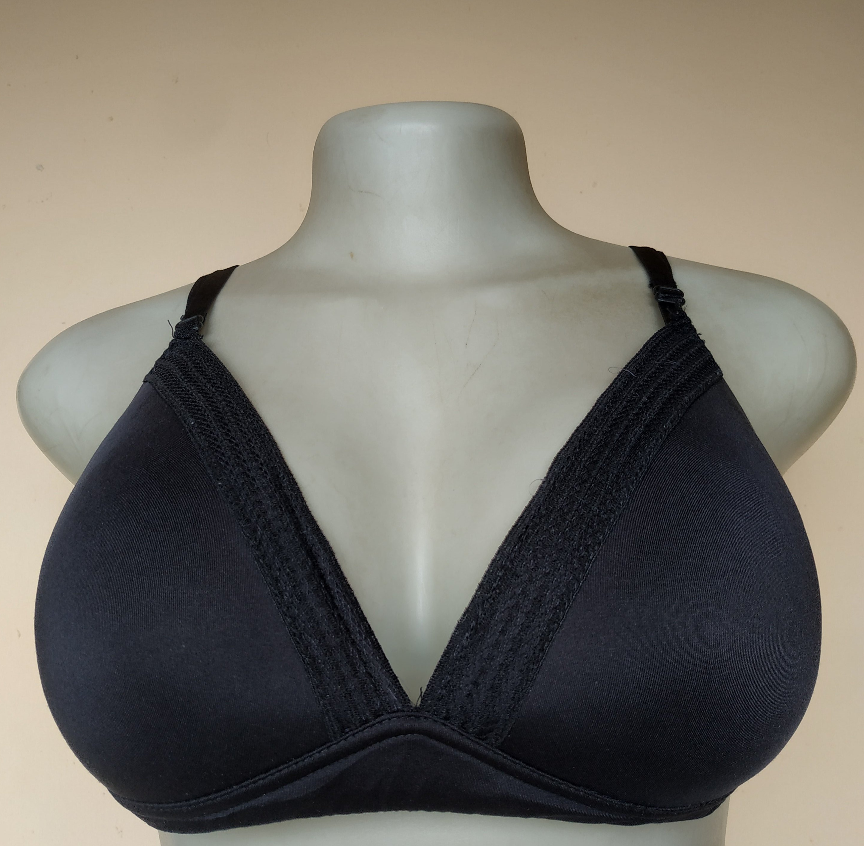 36B - Secret Possessions Black Non Wired Bra