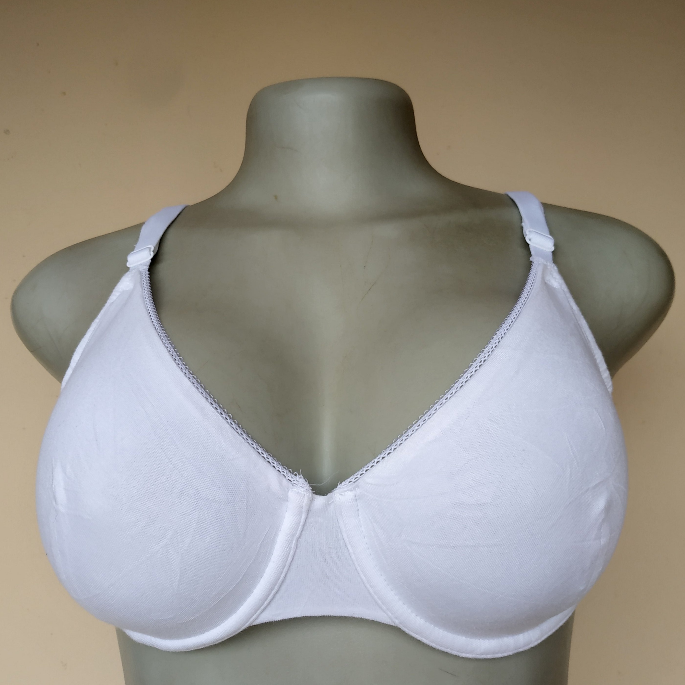 36C - M&S White Cotton Non Padded Bra