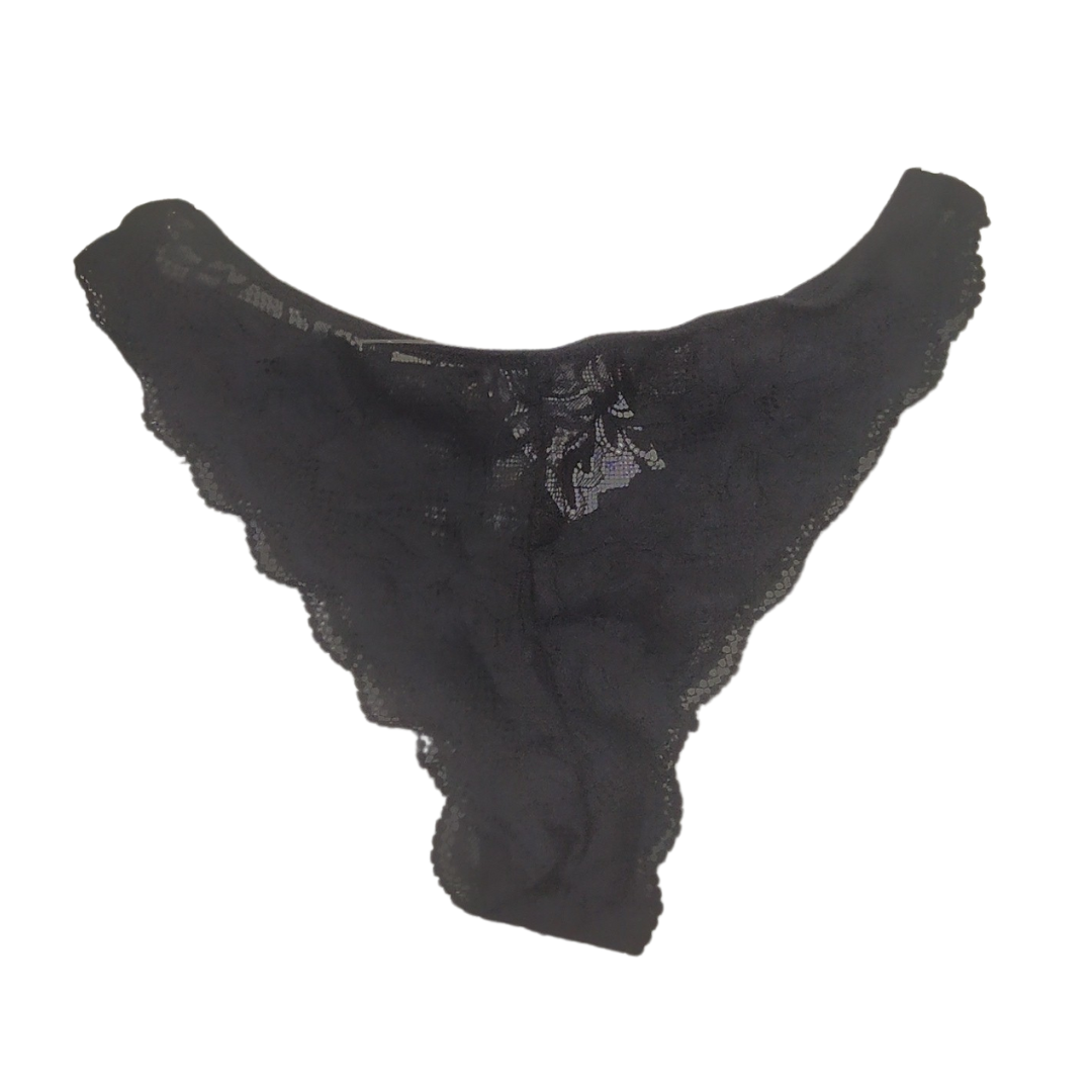 UK 8 - F&F Black Lace Panty