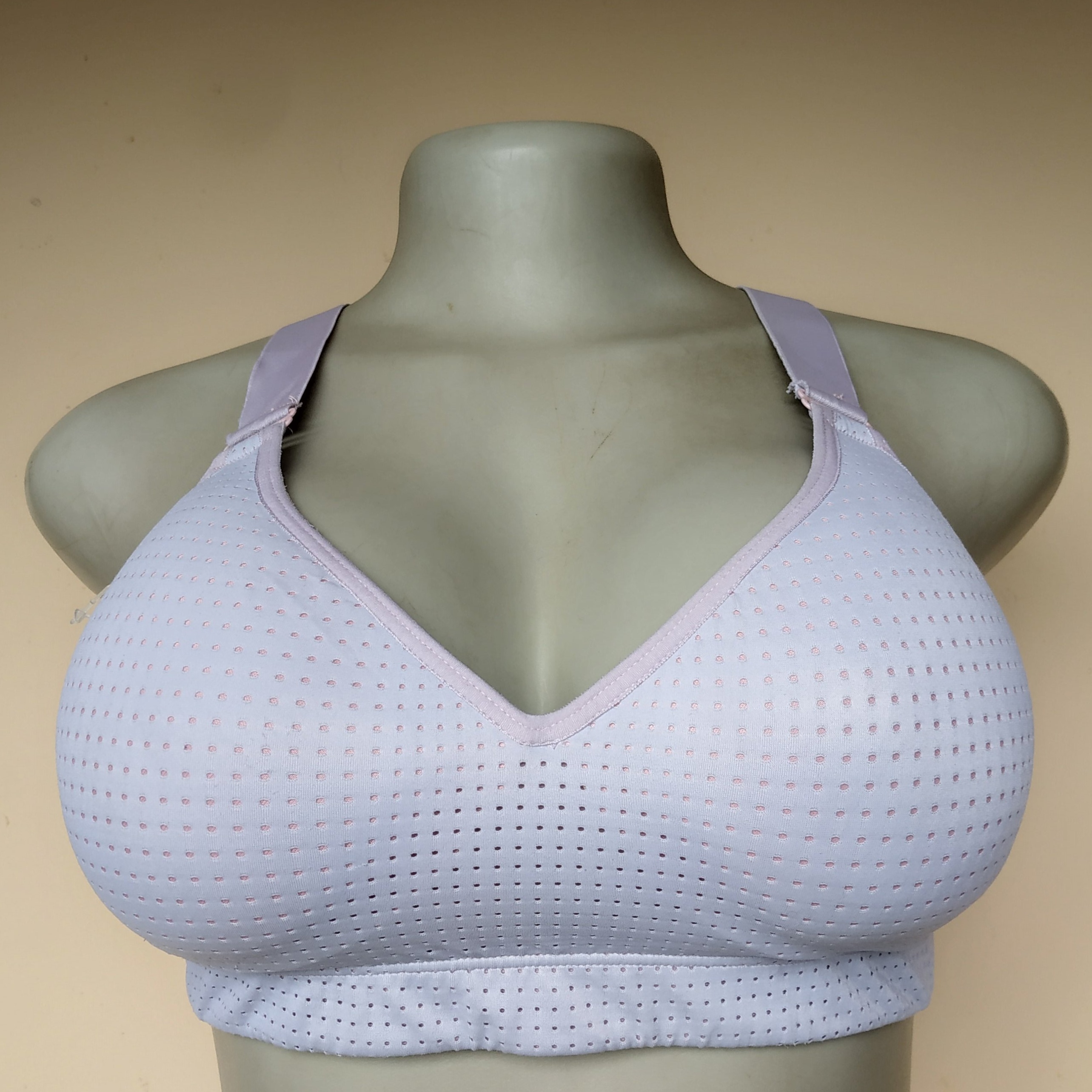 UK 10 - Unbranded Two Tone Active Bra Top