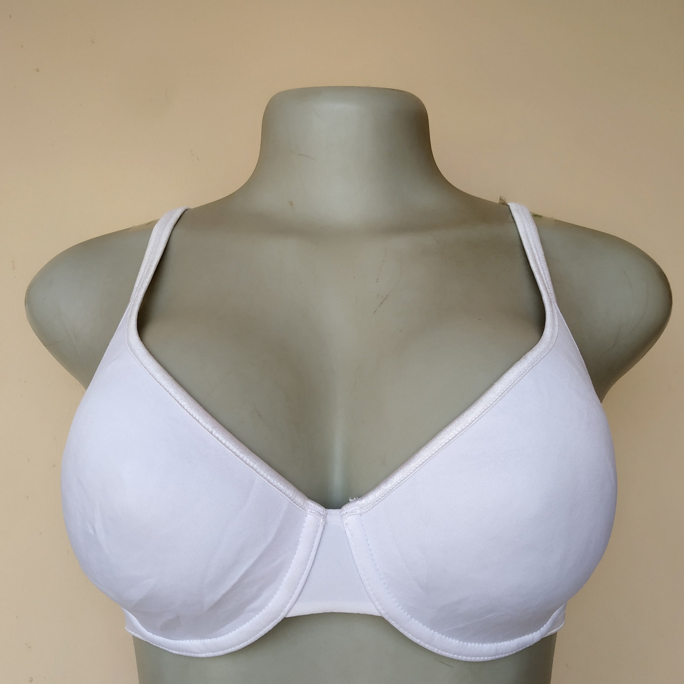 36B - Tu White Styrofoam Non Padded Bra