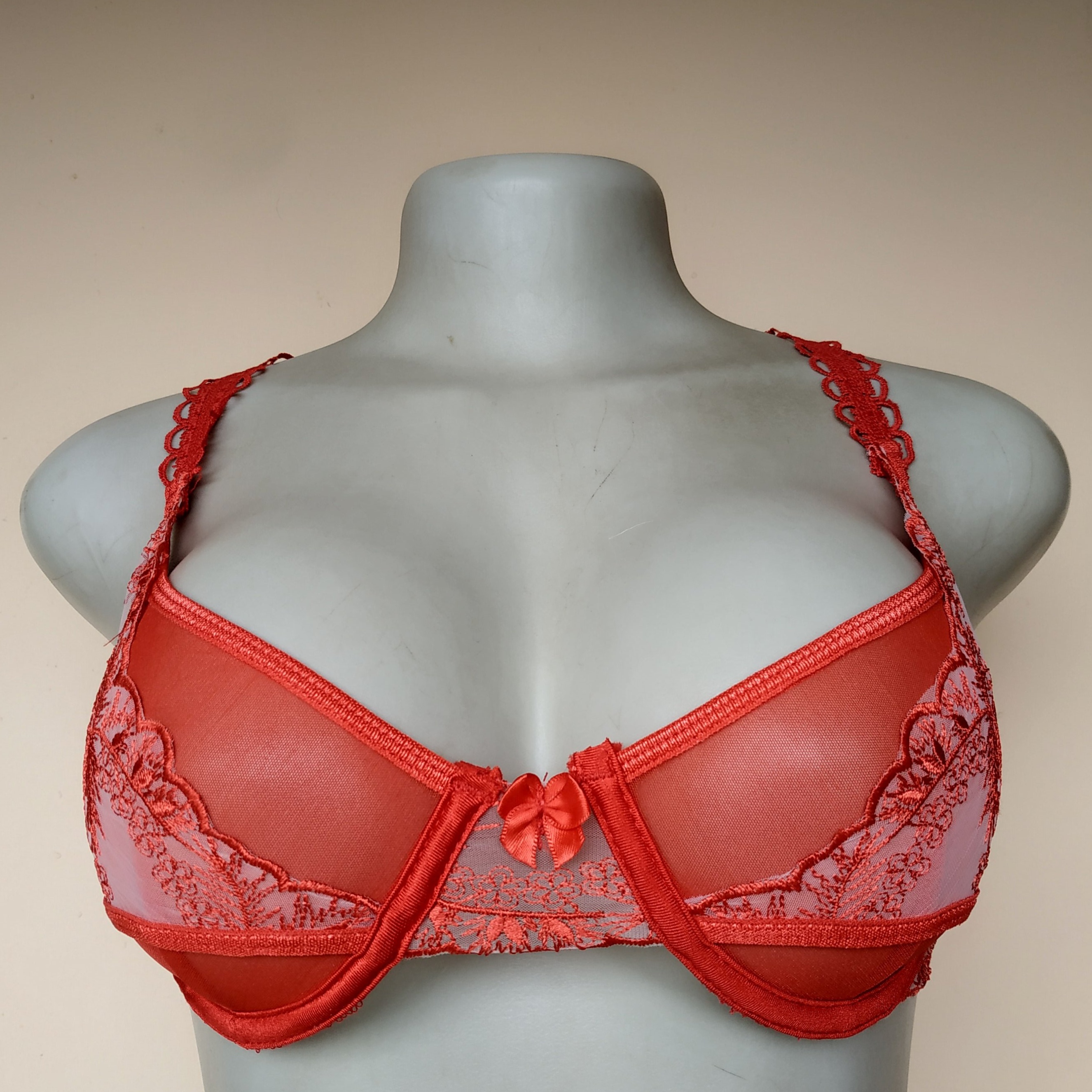 UK 8 - Miss Moda Two Tone Bralette