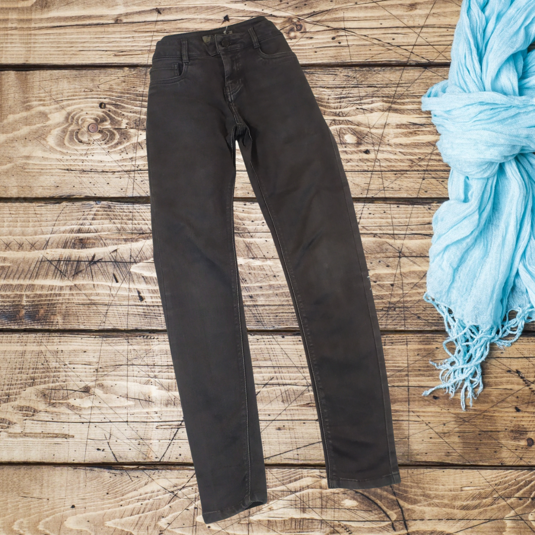 Dark Grey Super Skinny Jeans