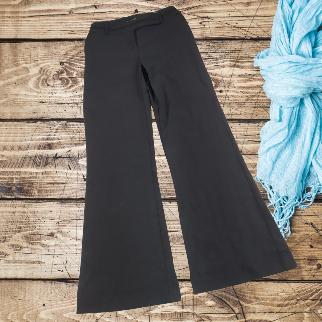 Warehouse Black Polished Formal Trouser