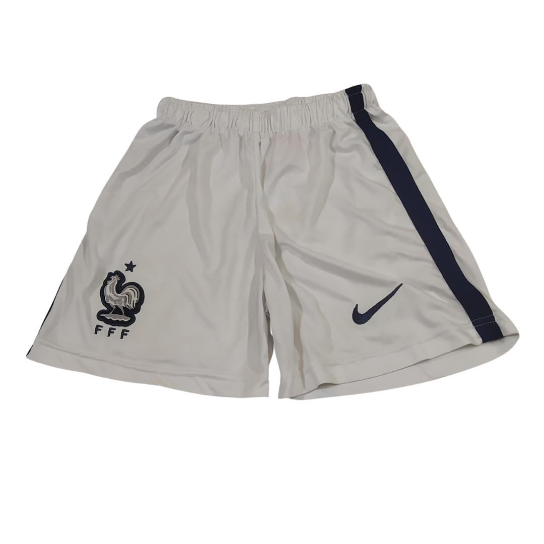 10-11 yrs - Nike White Active Shorts