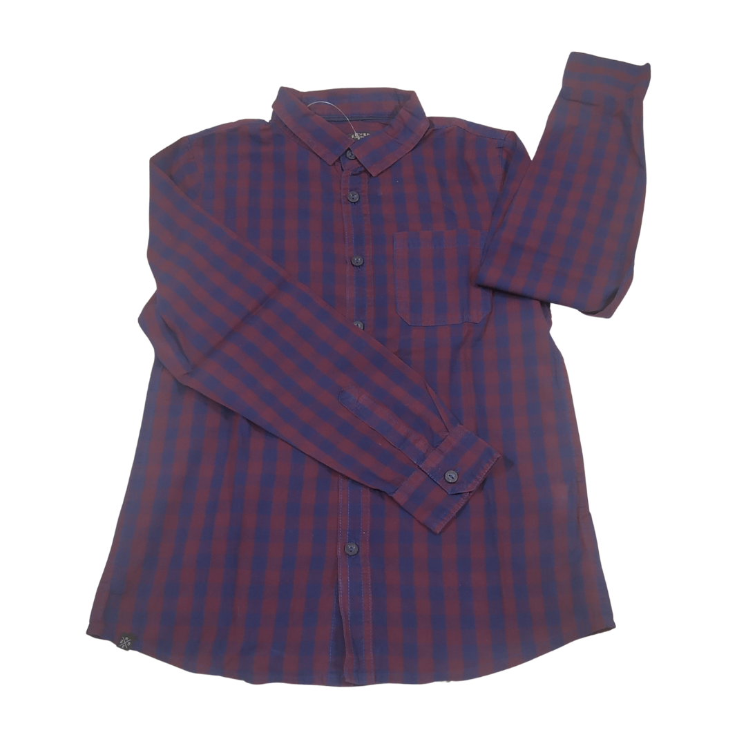 8-9 yrs - Reserved Check Boys Shirt