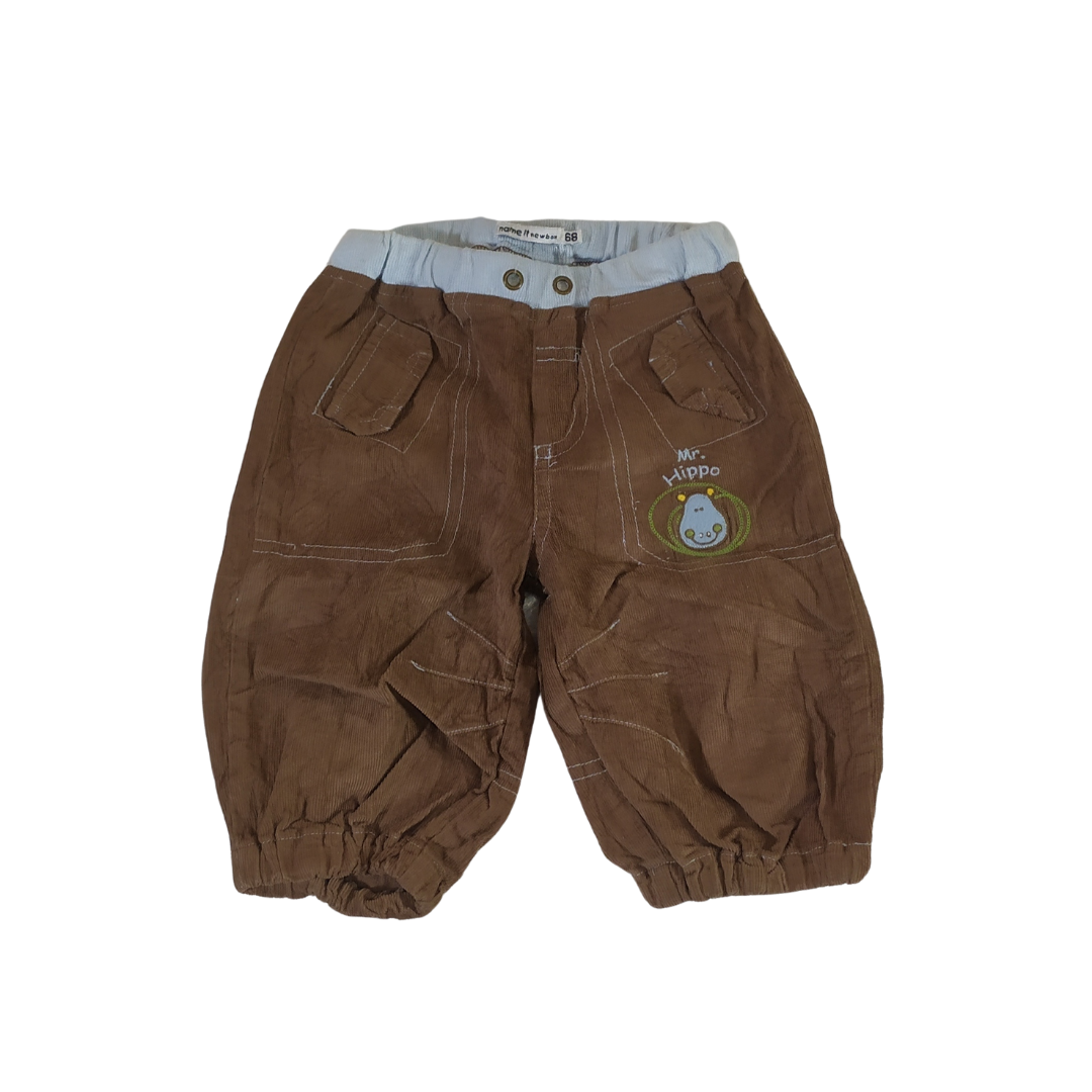 12-18 mths - Name It Newborn Brown Cargo Baby Bottom
