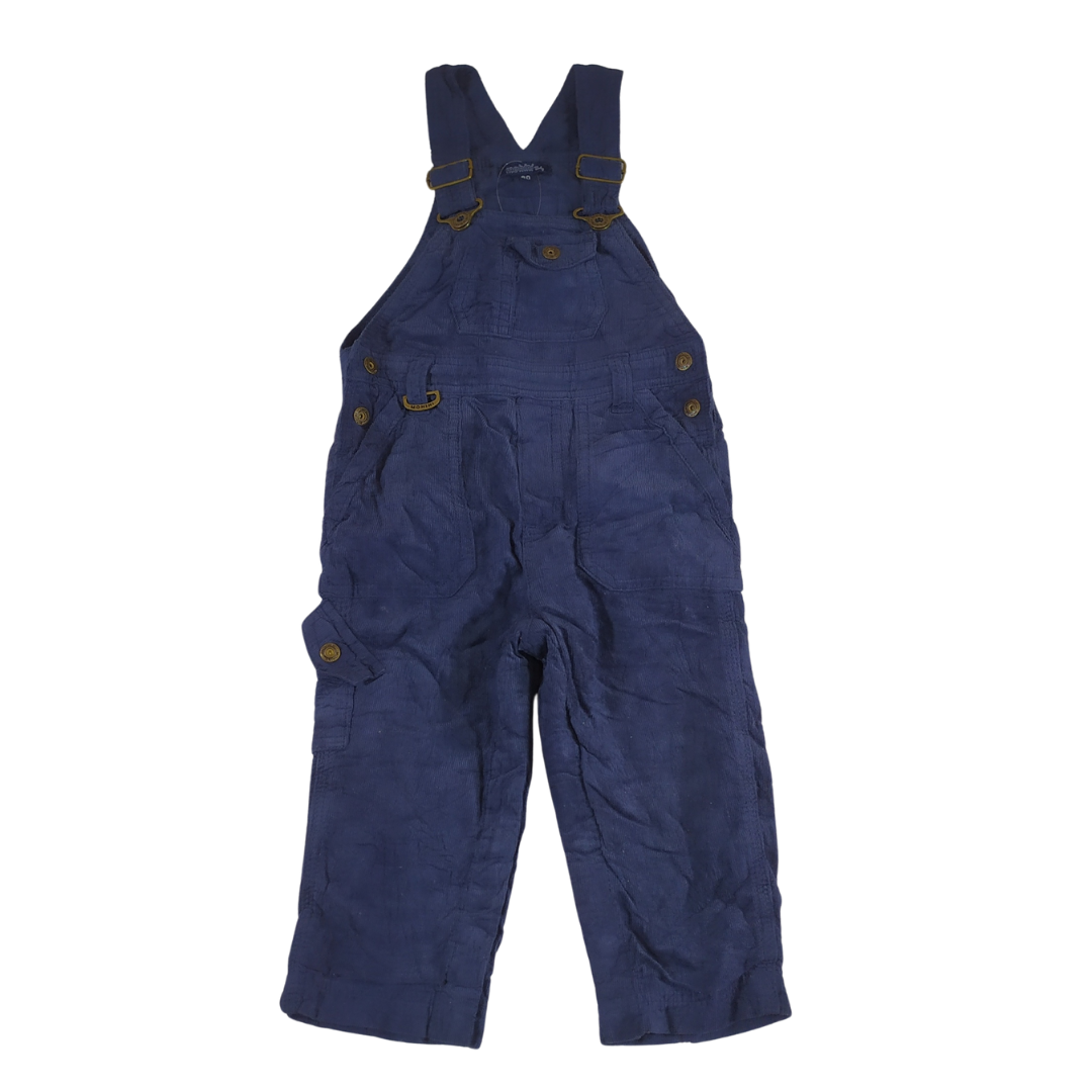 12 mths - Mohini Baby Blue Cargo Romper