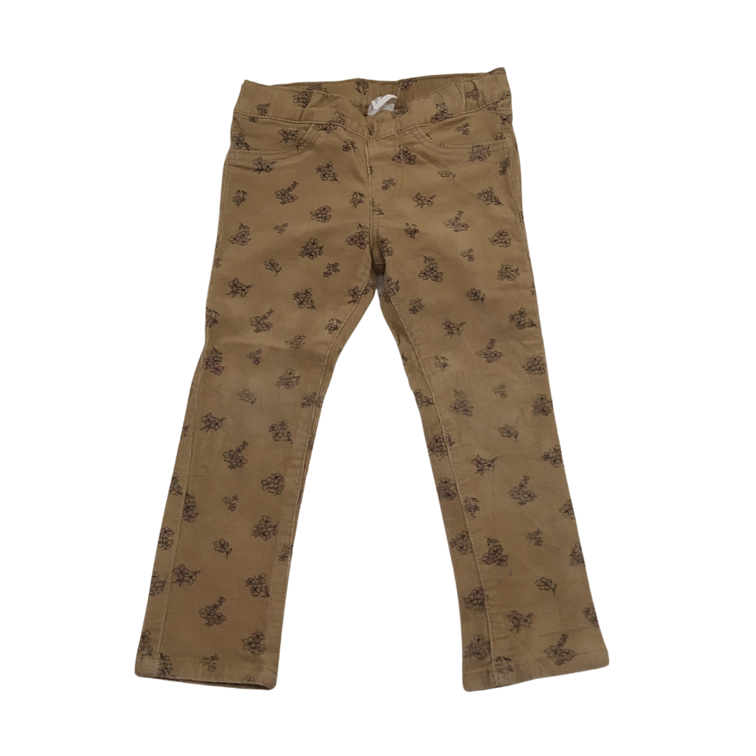 2 yrs - H&M Print Corduroy Trouser