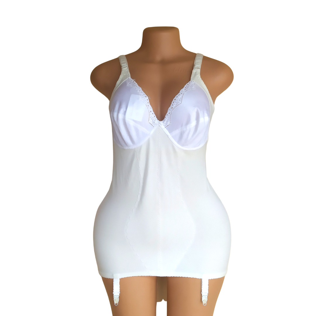 UK 14 - Preloved Cream Control Slip 38C Cup INK