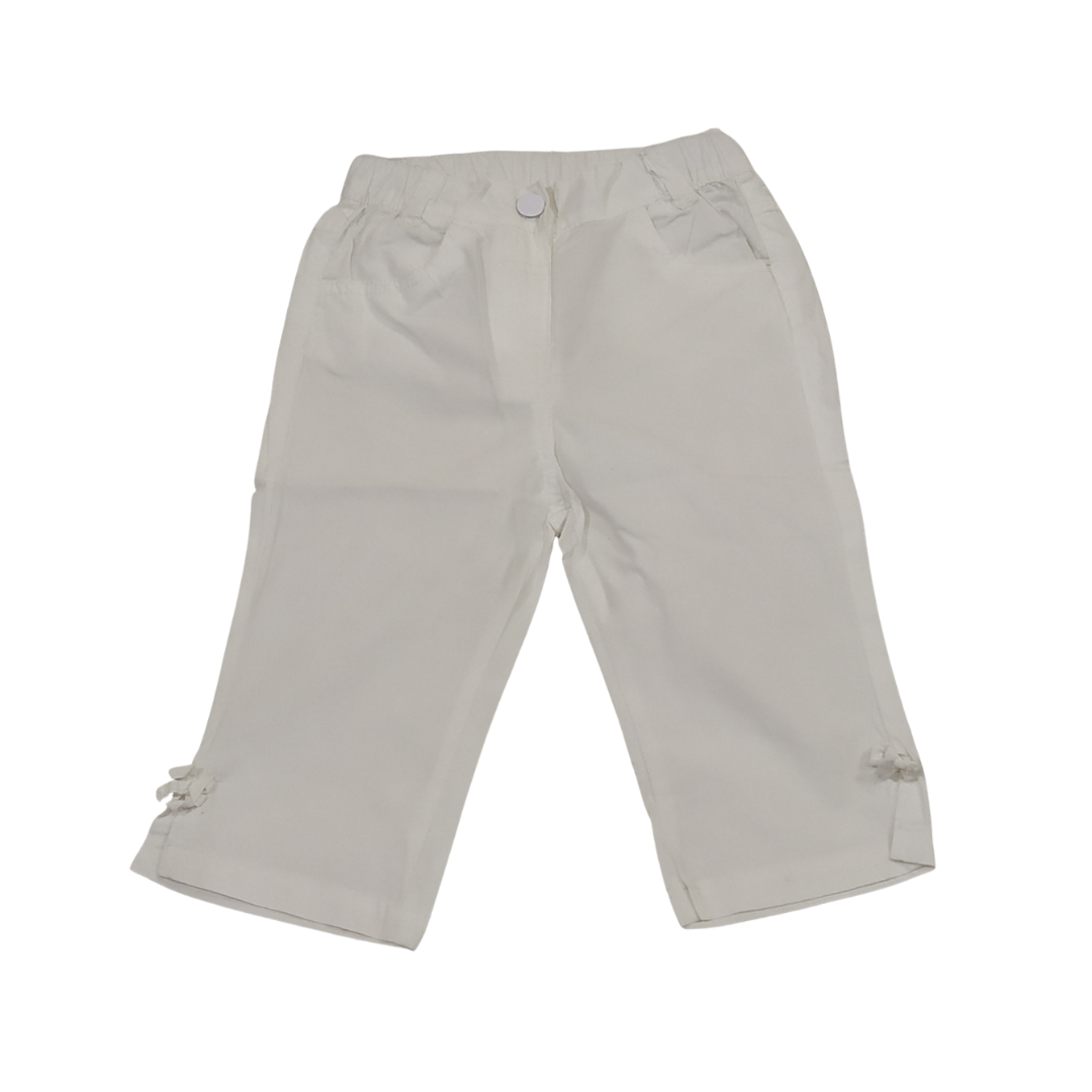 9 mths - Baby Club White Joggers