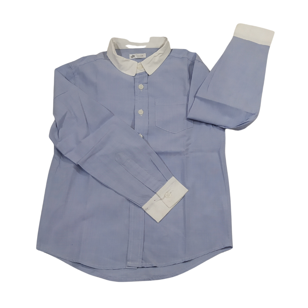 7 yrs - Pepco Plain Blue Shirt