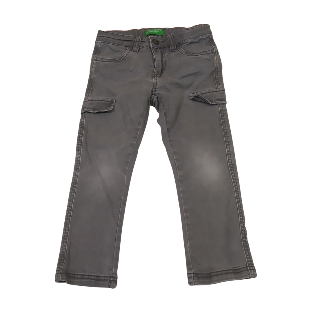 2-3 yrs - United Color Grey Washs Boys Jean