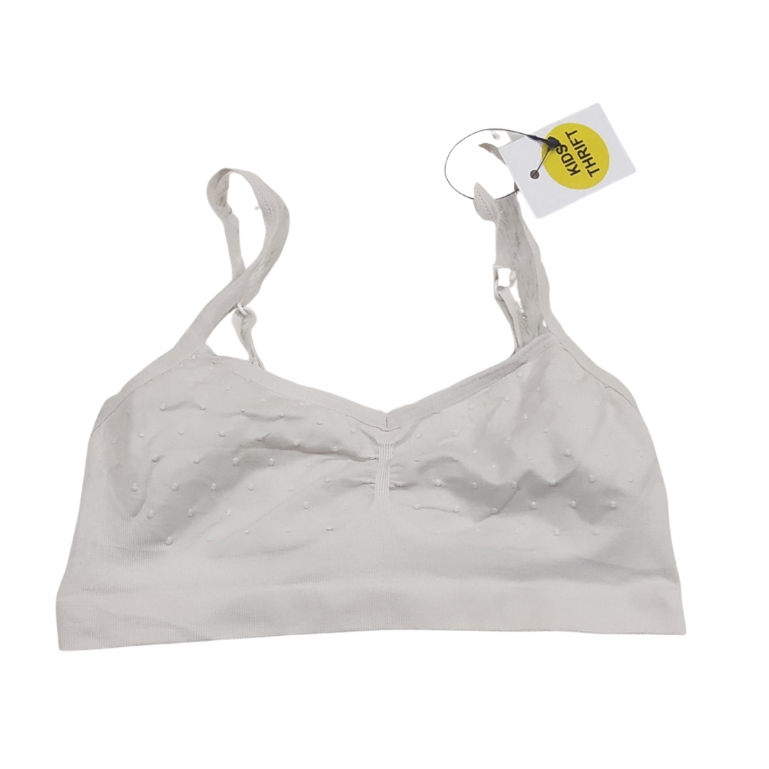 8-9 yrs - F And F Off White Girls Bra Top