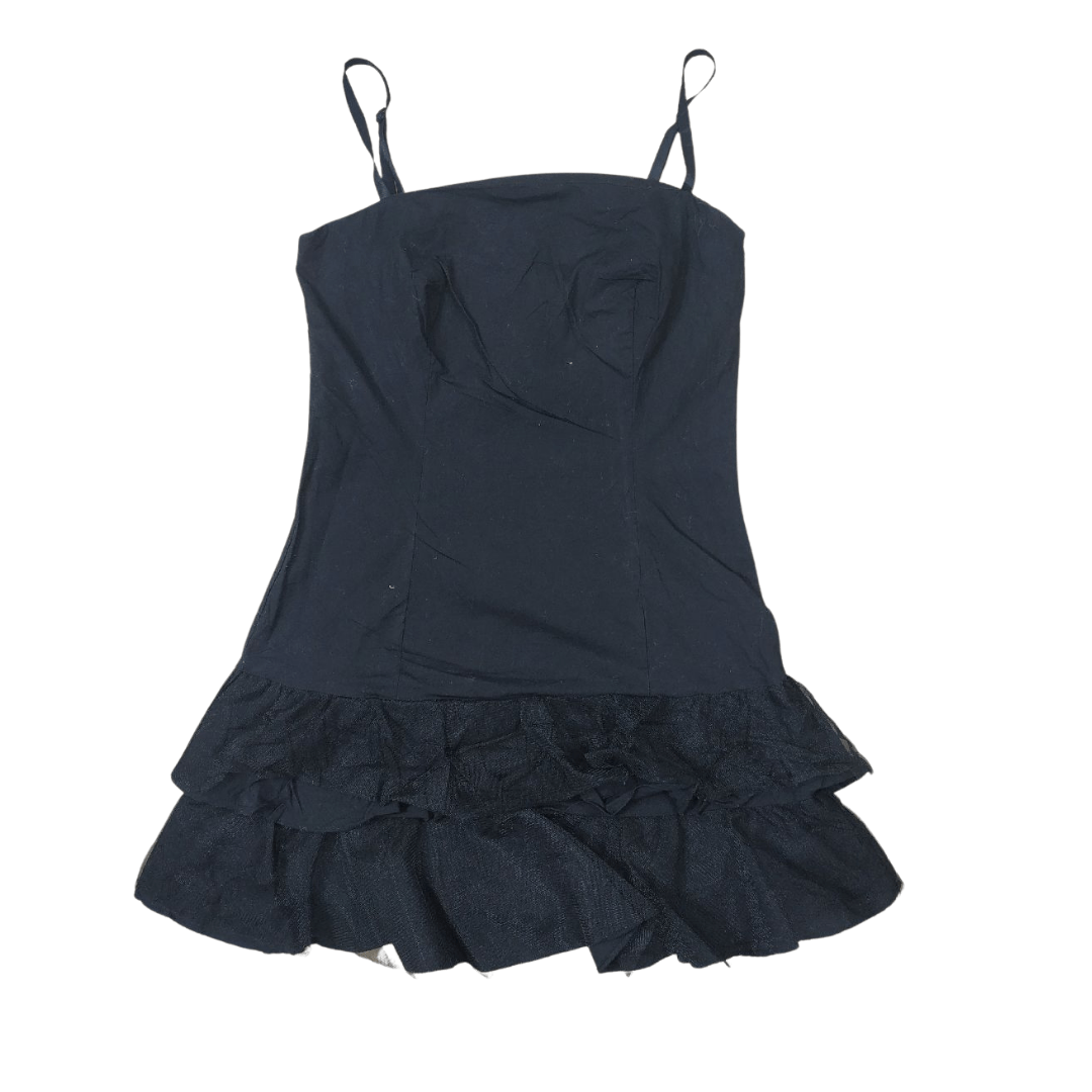 13-14 yrs Preloved Black Cotton Dress