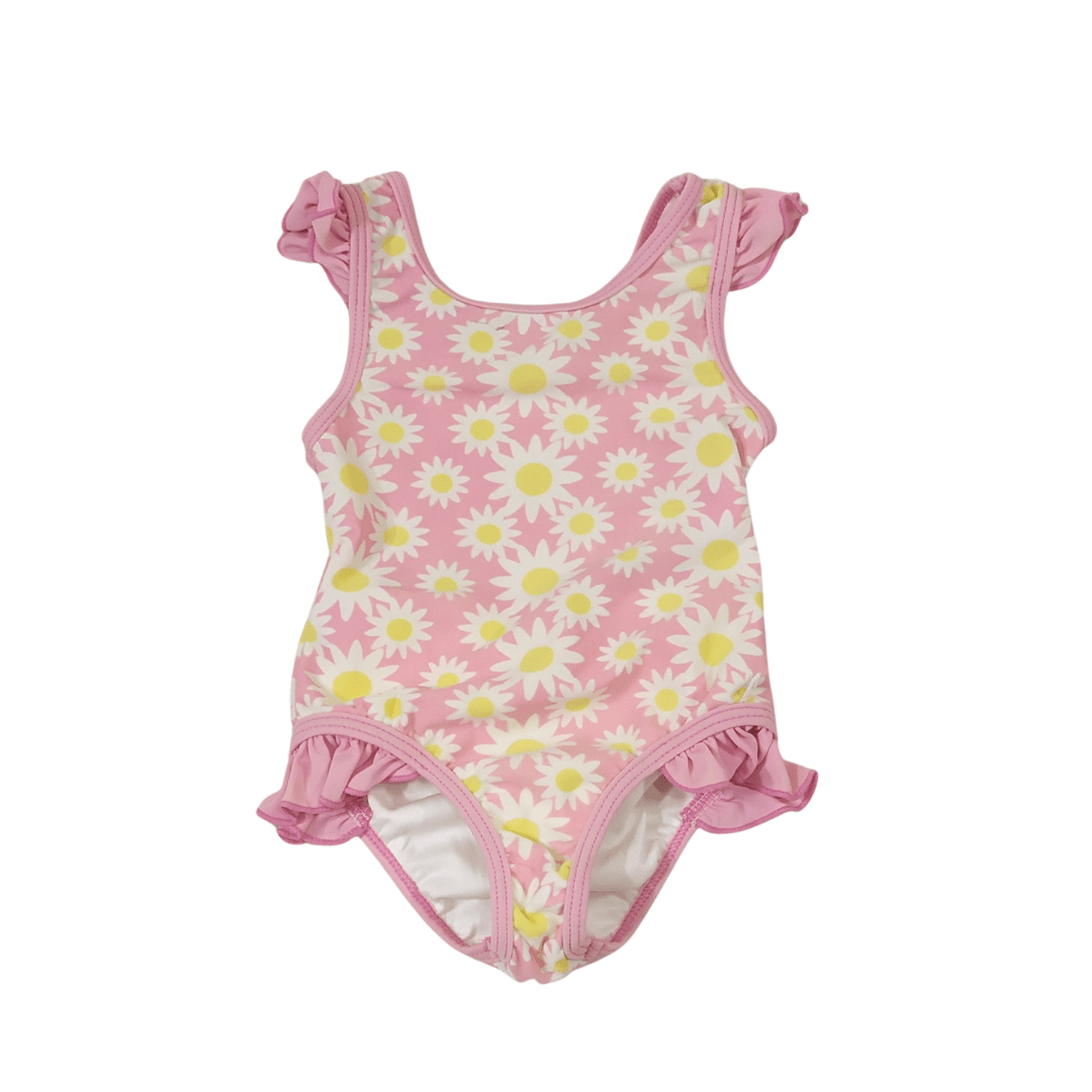 9-12 mths Nutmeg Girls Print One Piece Swimsuit