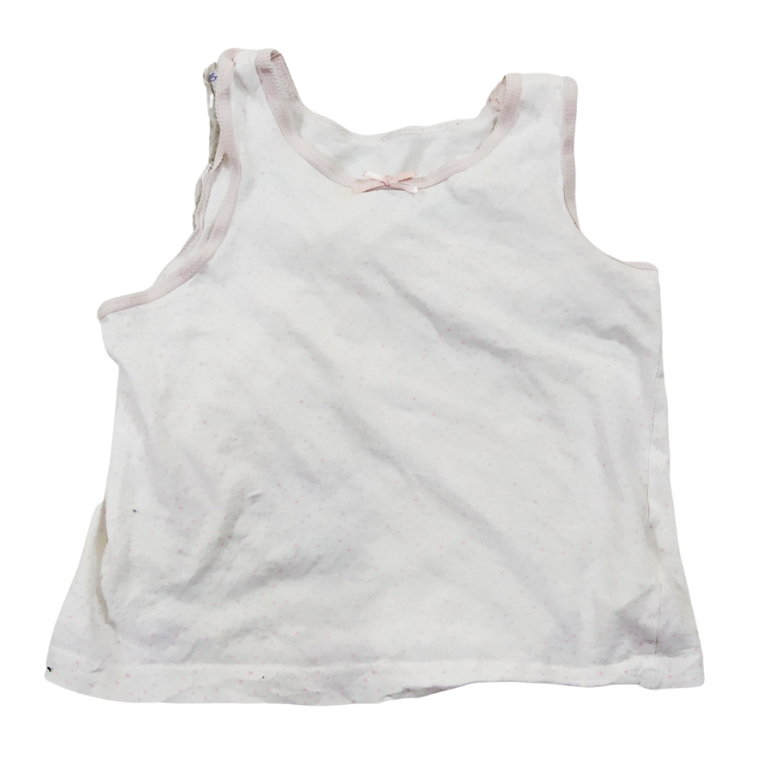 5-6 yrs - Primark Polka Dot Girls Singlet