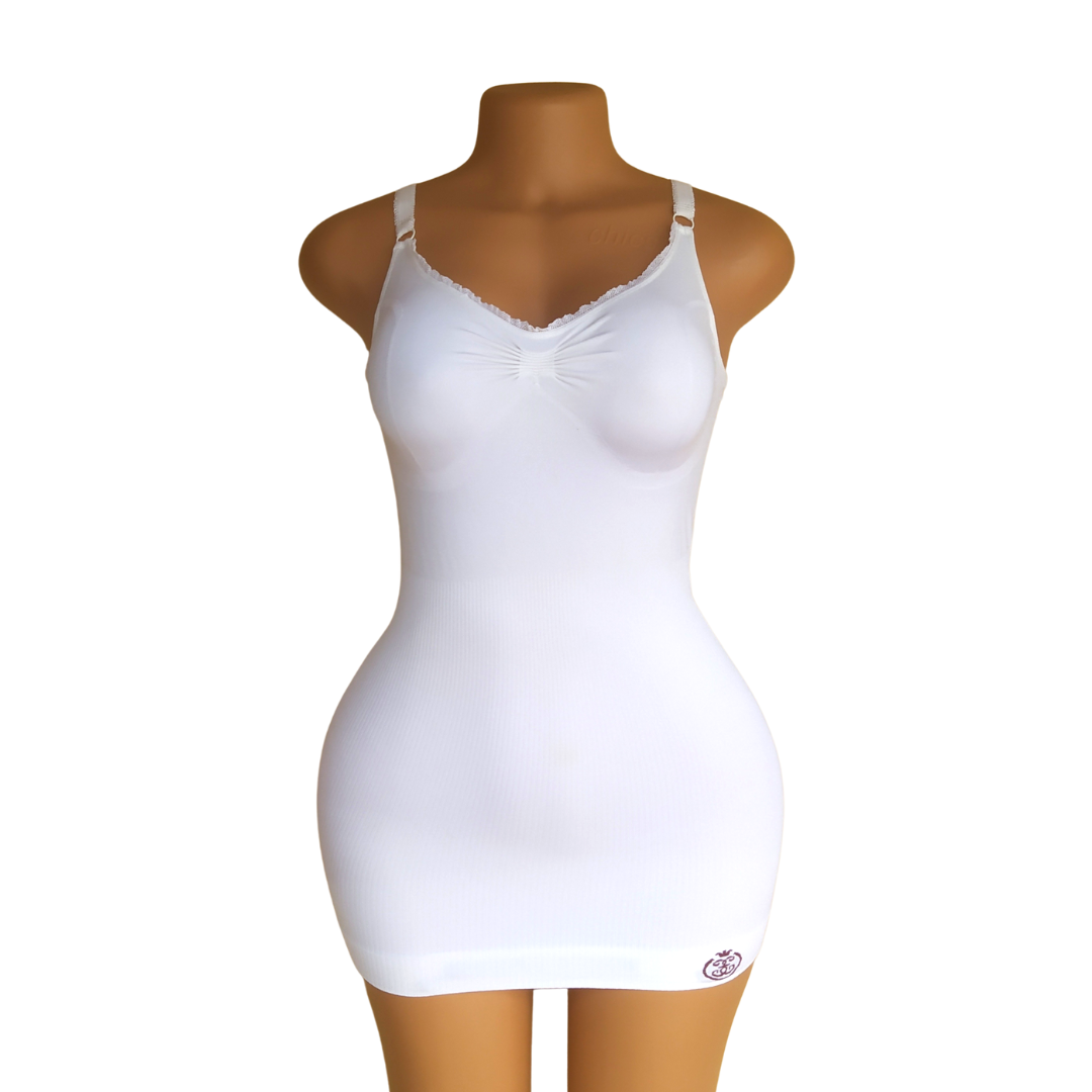 UK 10 -Unbranded Cream Control Slip