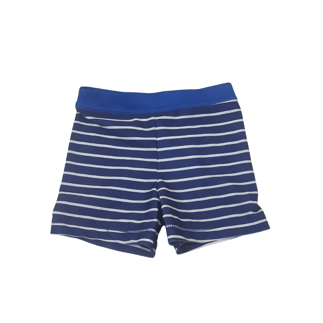 12-18 mths George Boys Stipped Swim Shorts