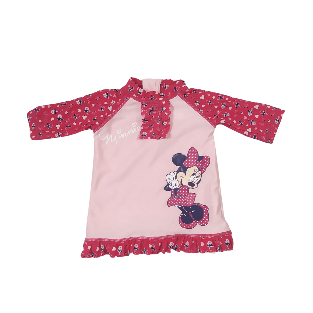 6-9 mths Bhs Girls Floral Swim Top