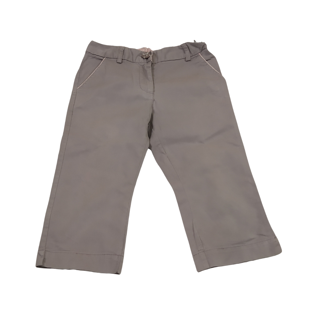 7 yrs - Text Kids Grey Three Quarter Trouser