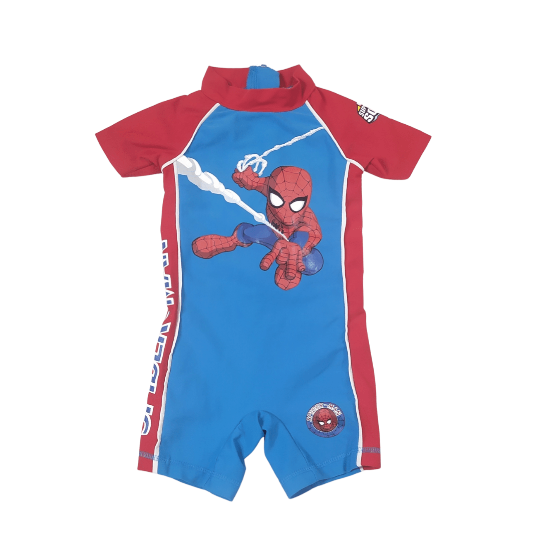 9-12 mths George Boys Spider Man Swimsuit
