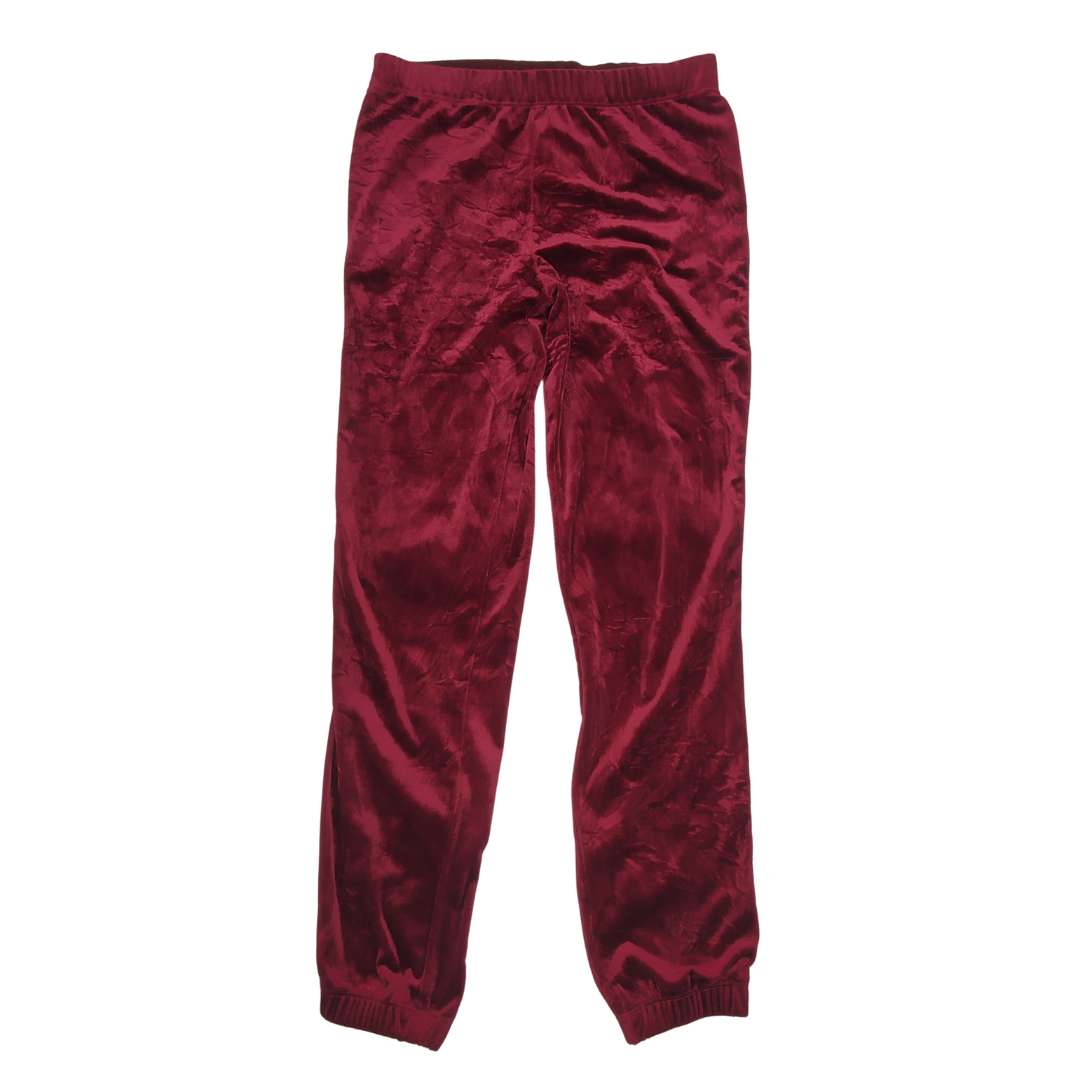13-14 yrs - Forever 21 Wine Velvet Girls Joggers