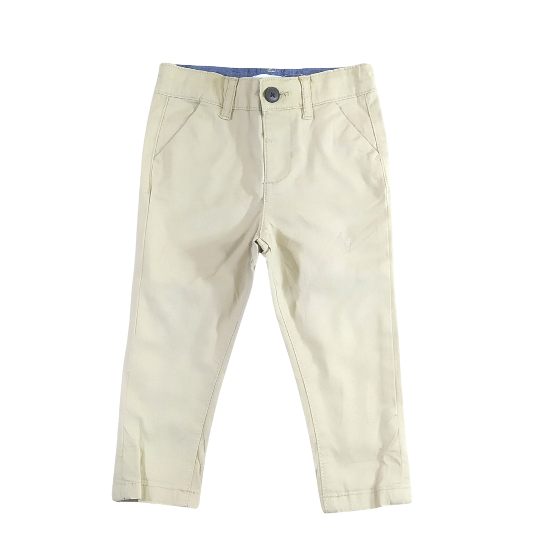 9-12 mths - Primark Olive Baby Trouser