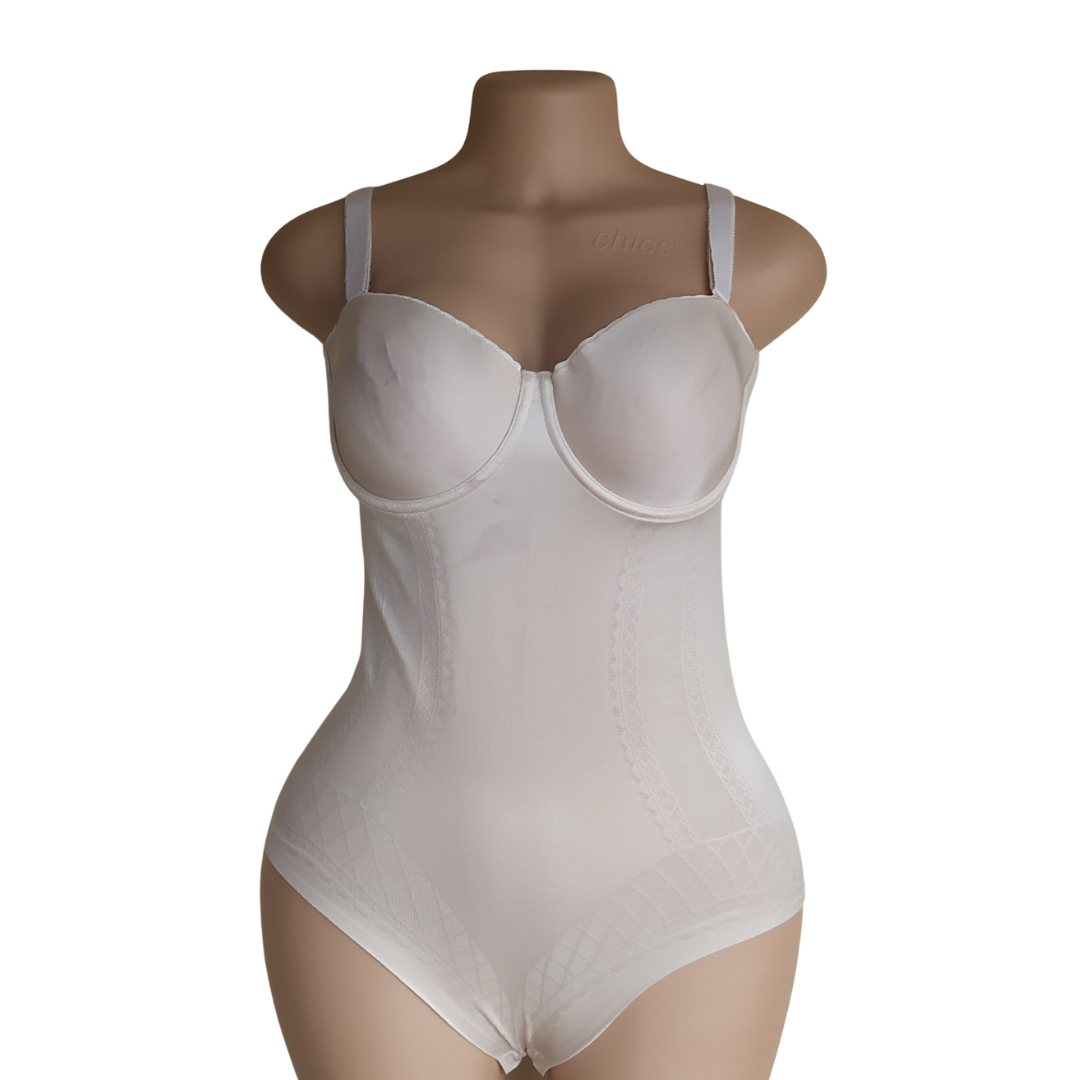 UK 14 - Marks And Spencer Mesh Bodyshaper Bodysuit(Ink)