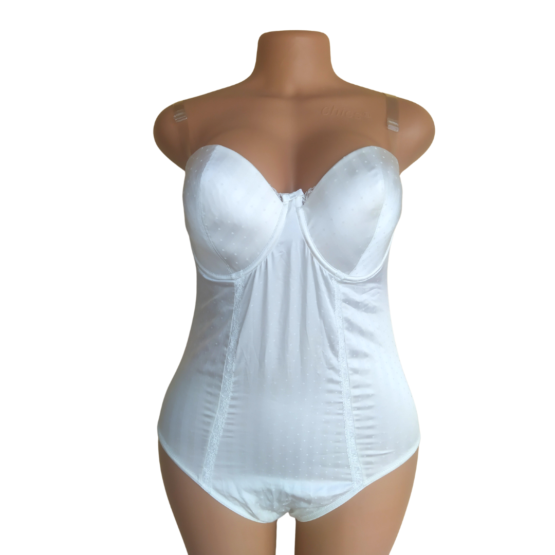 UK 14 - Marks And Spencers Cream Control Bodysuit