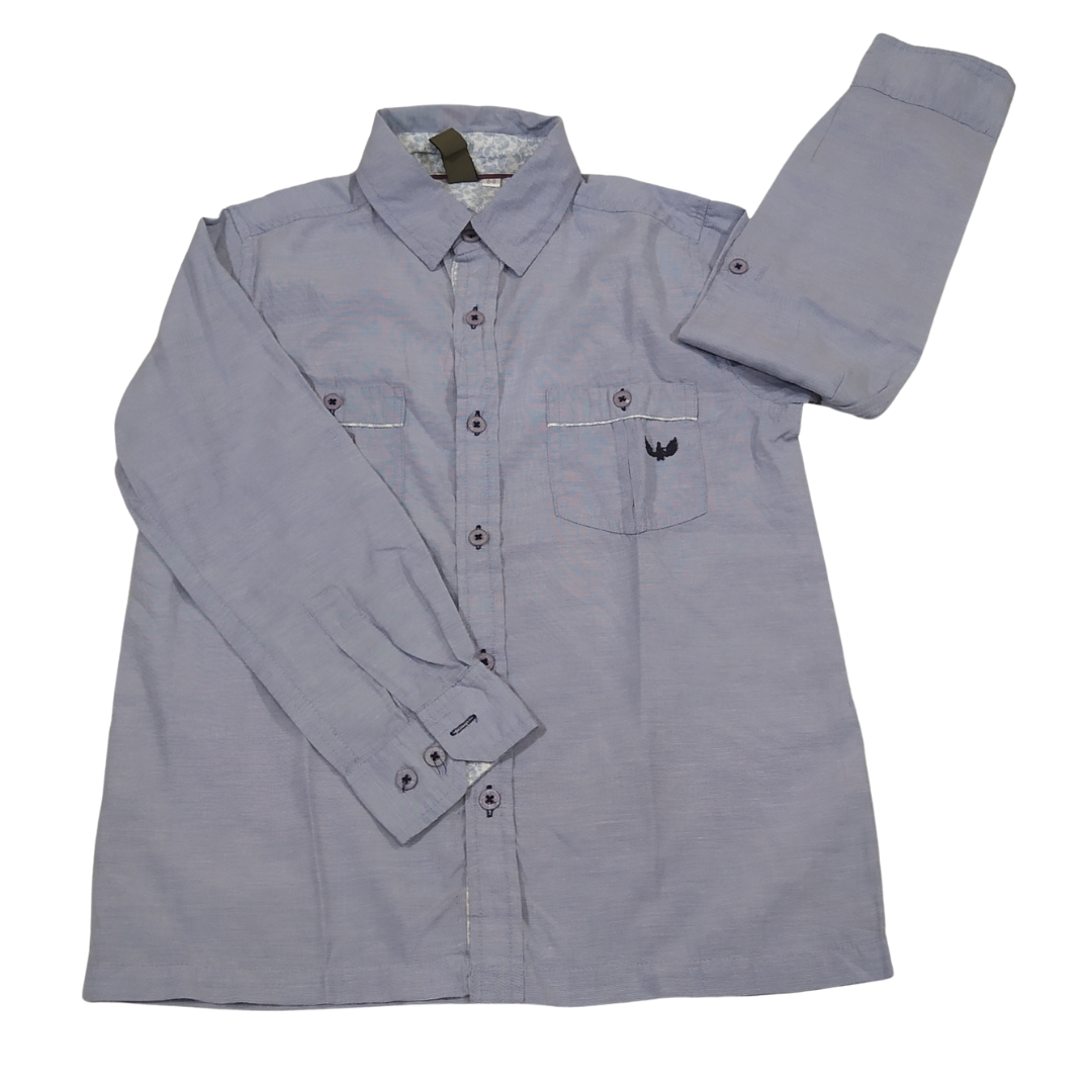 8-9 yrs - Urban Geometric Boys Shirt