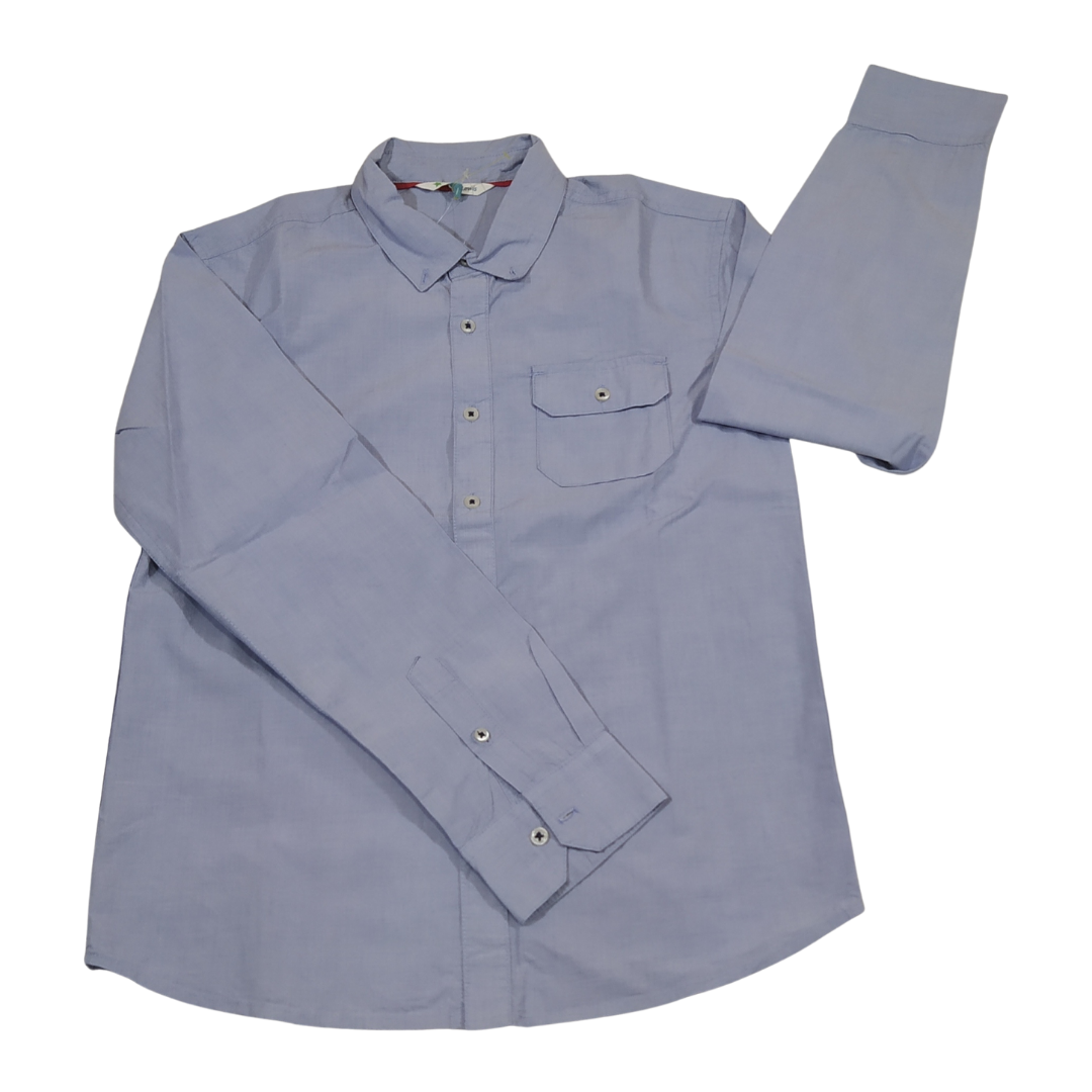11 yrs - John Lewis Blue Boys Shirt