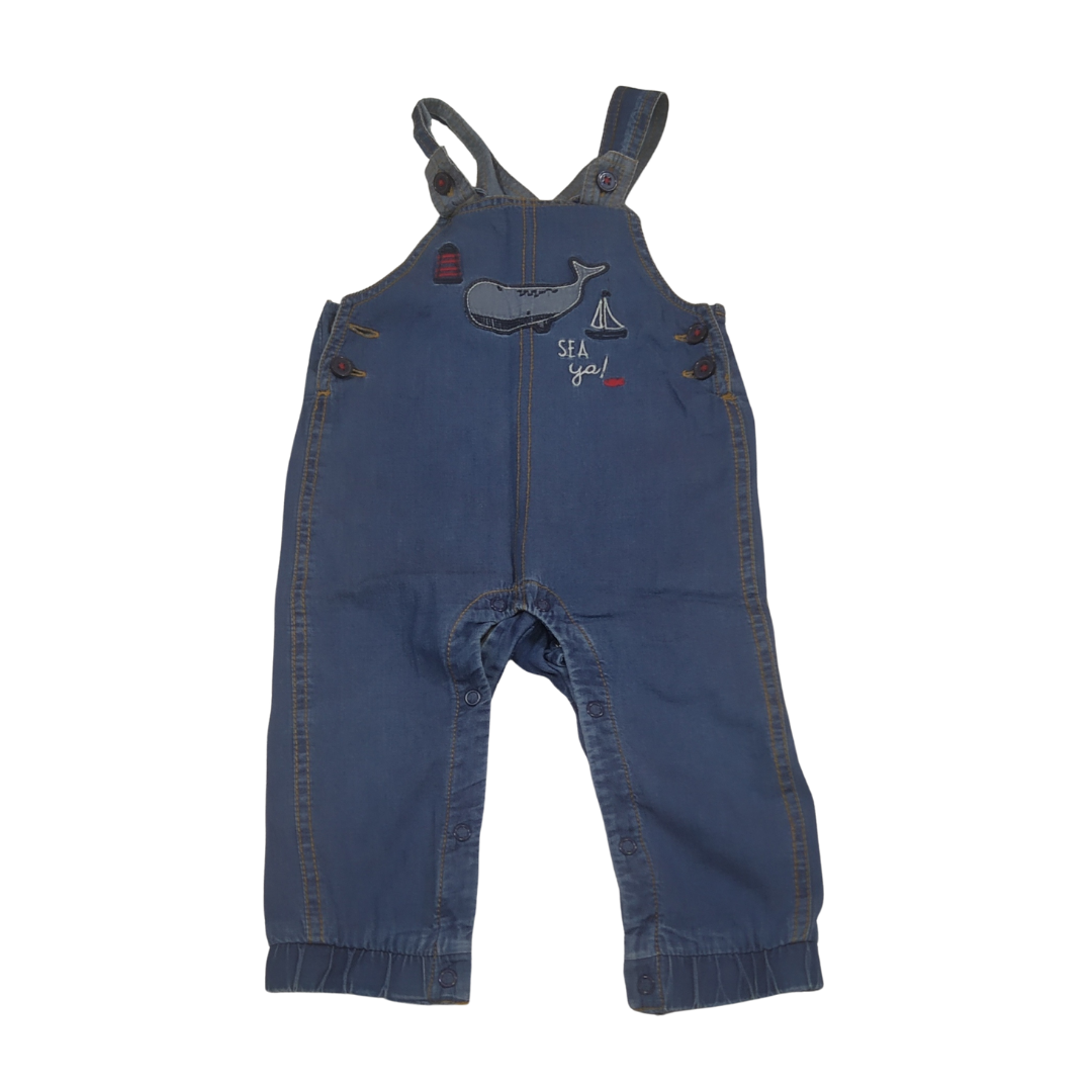 12 mths - Unbranded Blue Jumpsuit Jeans