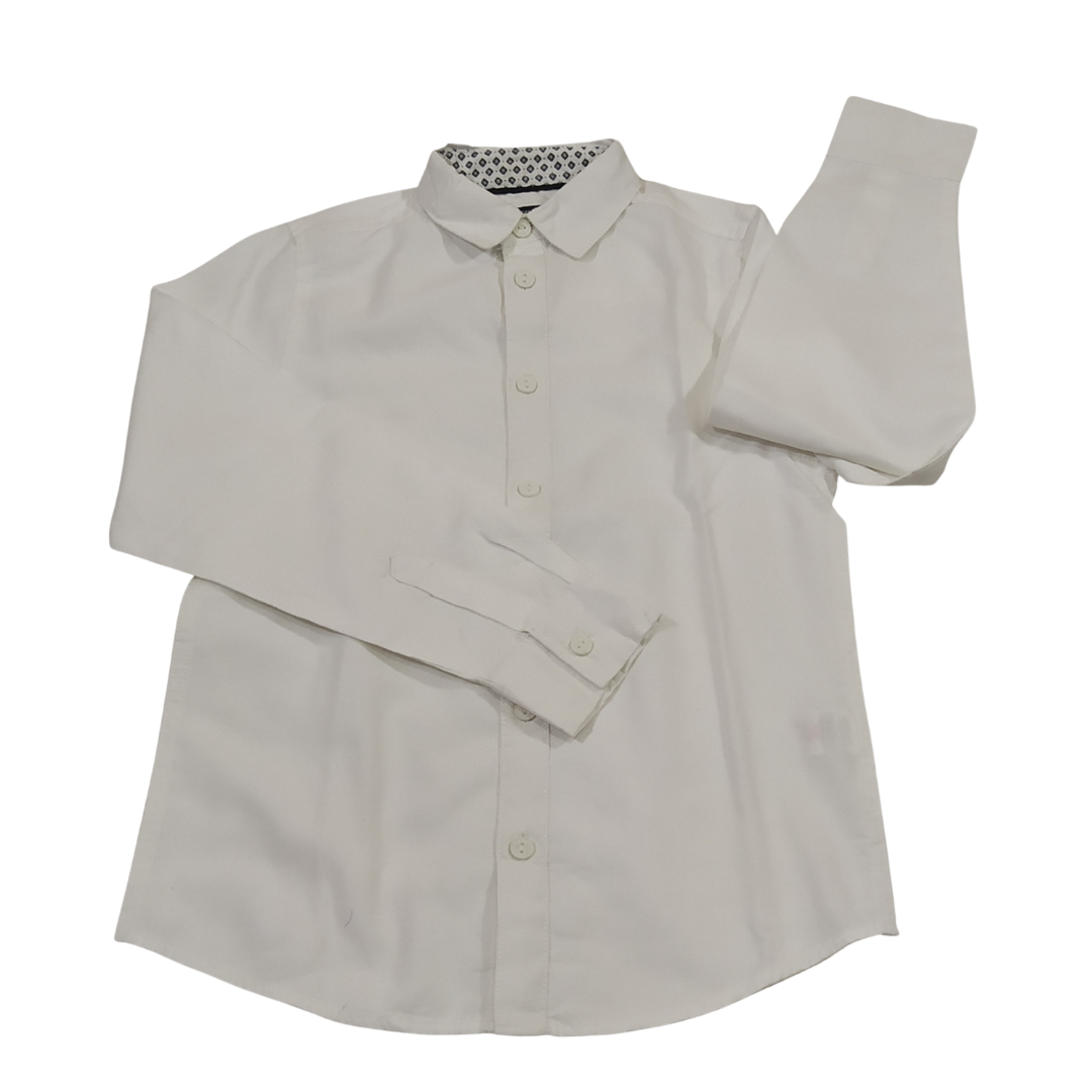 8-9 yrs - Rebel White Boys Shirt