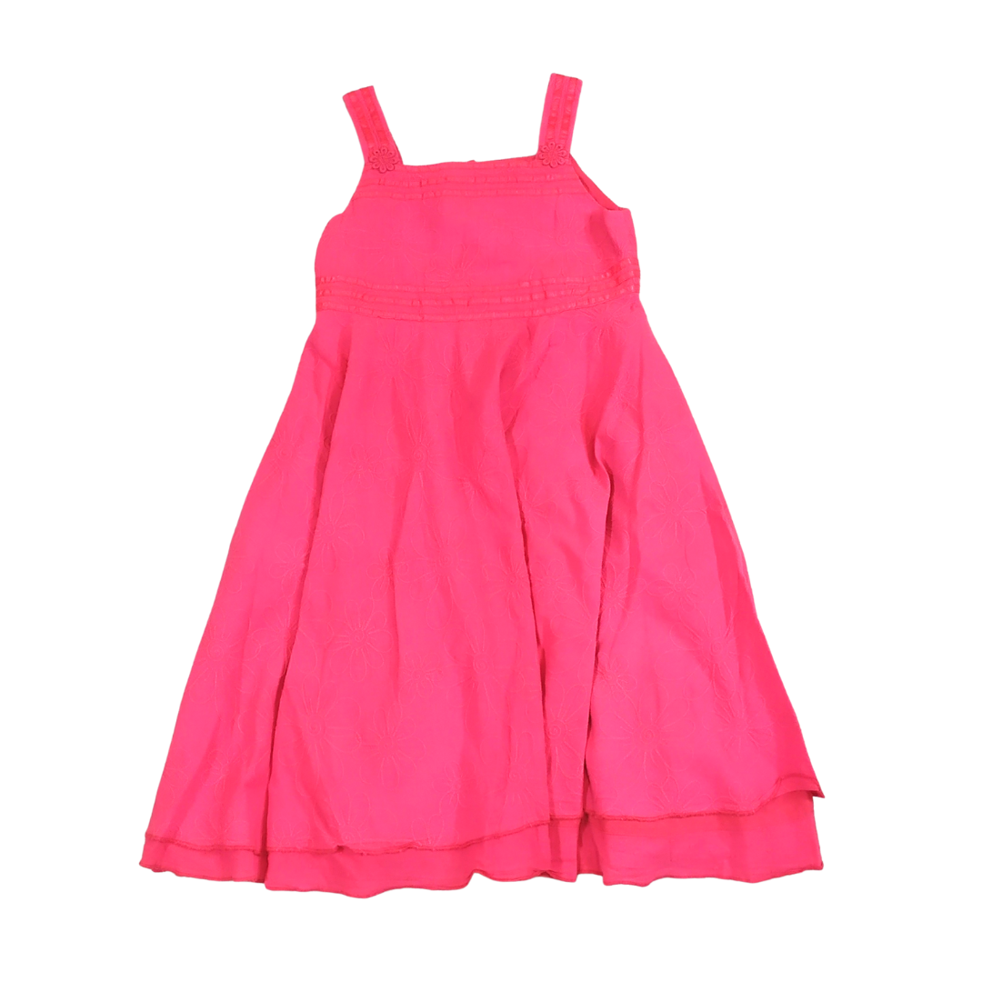 5-6 yrs - Cherokee Pink Casual Dress