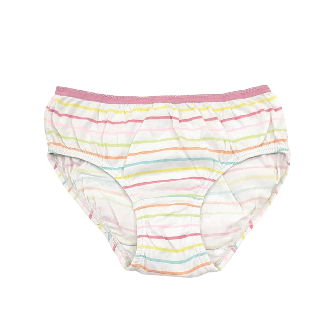 3-4 yrs - Preloved Stripped Girls Panties