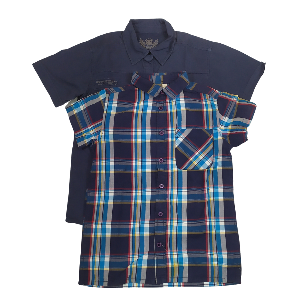 9 yrs - Cherokee/Urban Plain And Patterned Boys Matched Shirts