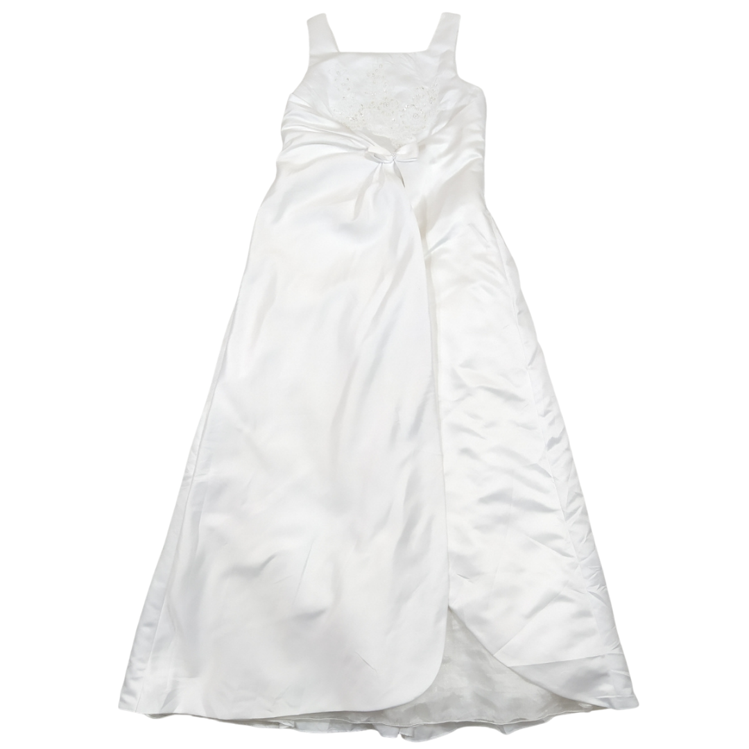 13-14 yrs - Forever Yours White Girls Ball Dress