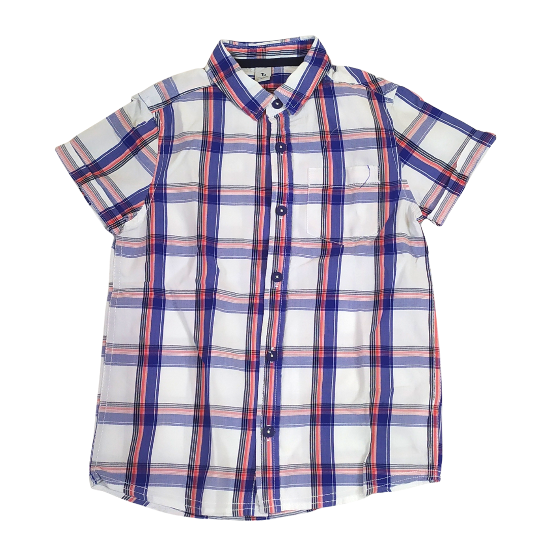 7 yrs - Tu Check Boys Shirt
