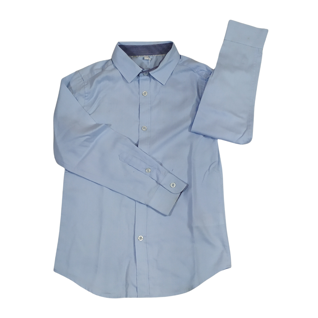 7-8 yrs - Unbranded Blue Baby Shirt
