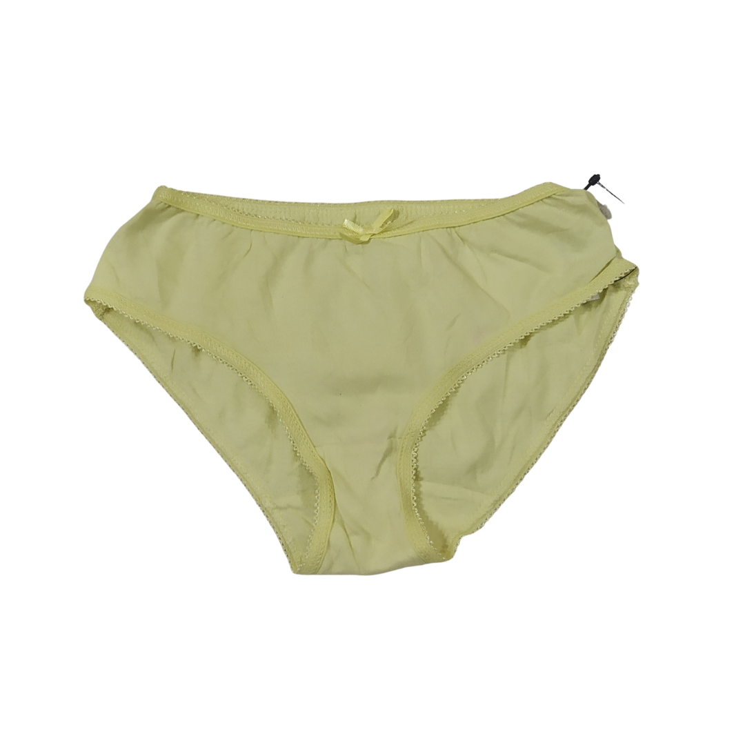 3-4 yrs - Preloved Yellow Girls Panties