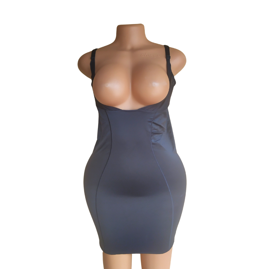 UK 14 - M&S Black Open Bust Bodyshaper Slip