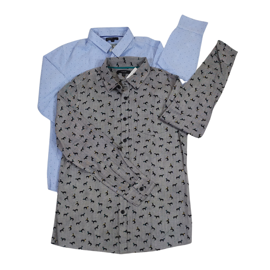 11-12 yrs - Autograph Patterned Boys Matched Shirts