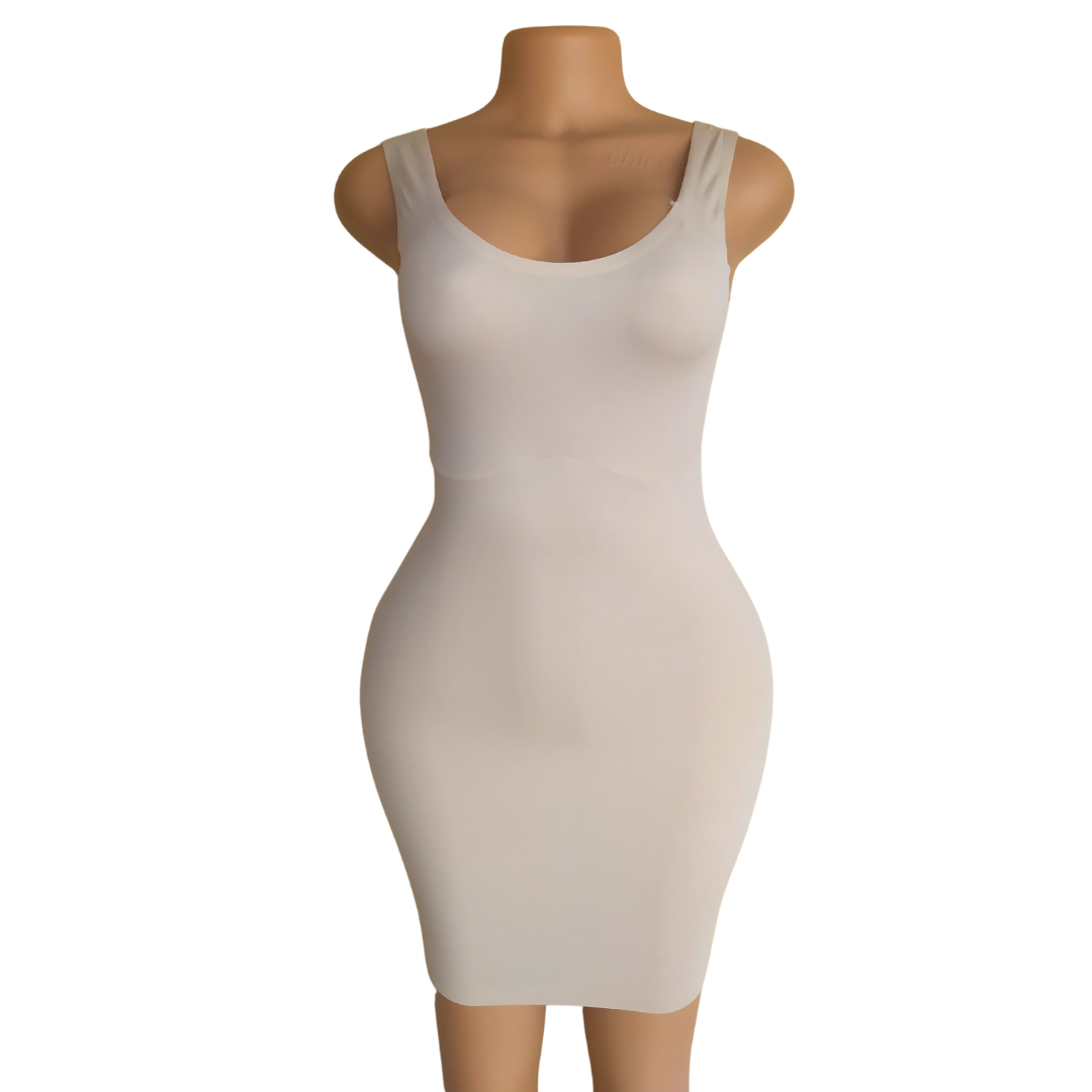 UK 8-10 - Secret Possessions Brown Spandex Control Slip