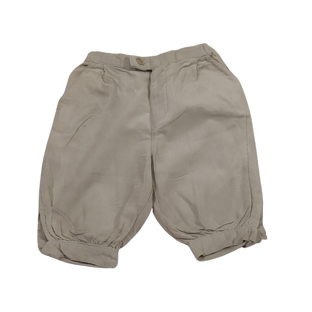 6 mths - Campus Nude Corduroy Trouser