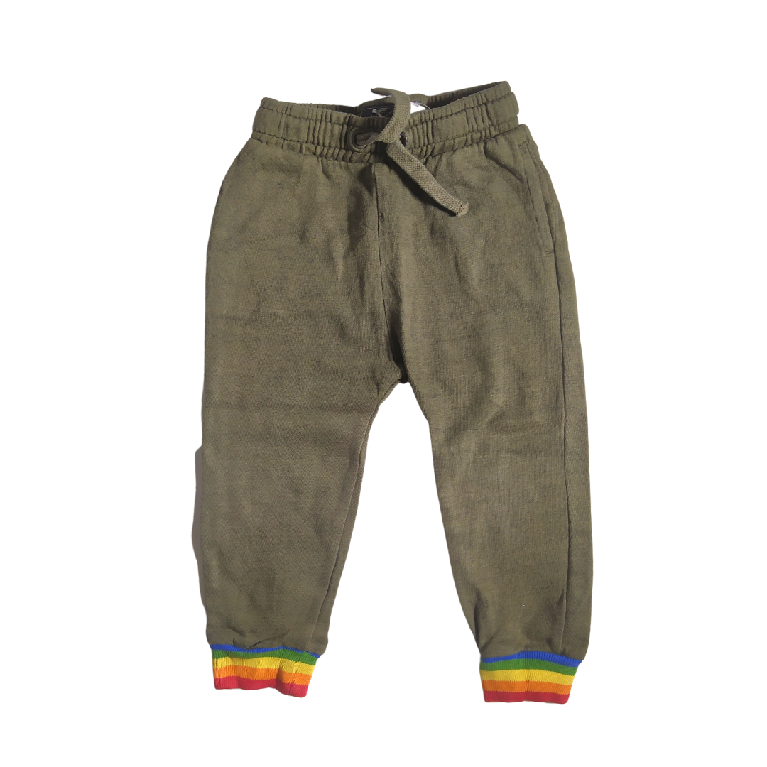 2-3 yrs - Next Armygreen Drawstring Joggers