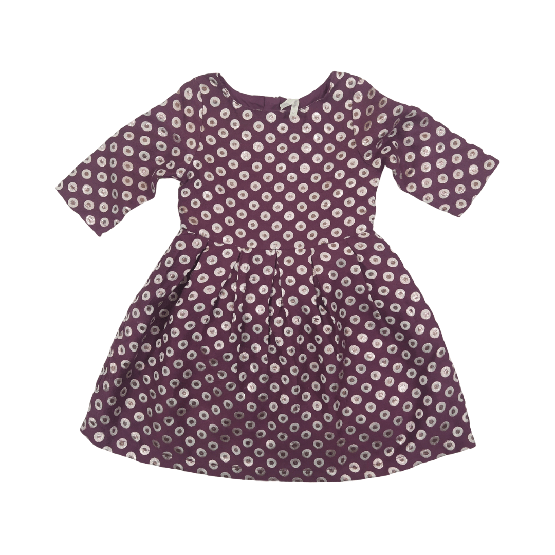 5-6 yrs - Little Stitches Polka Dot Girls Casual Dresses