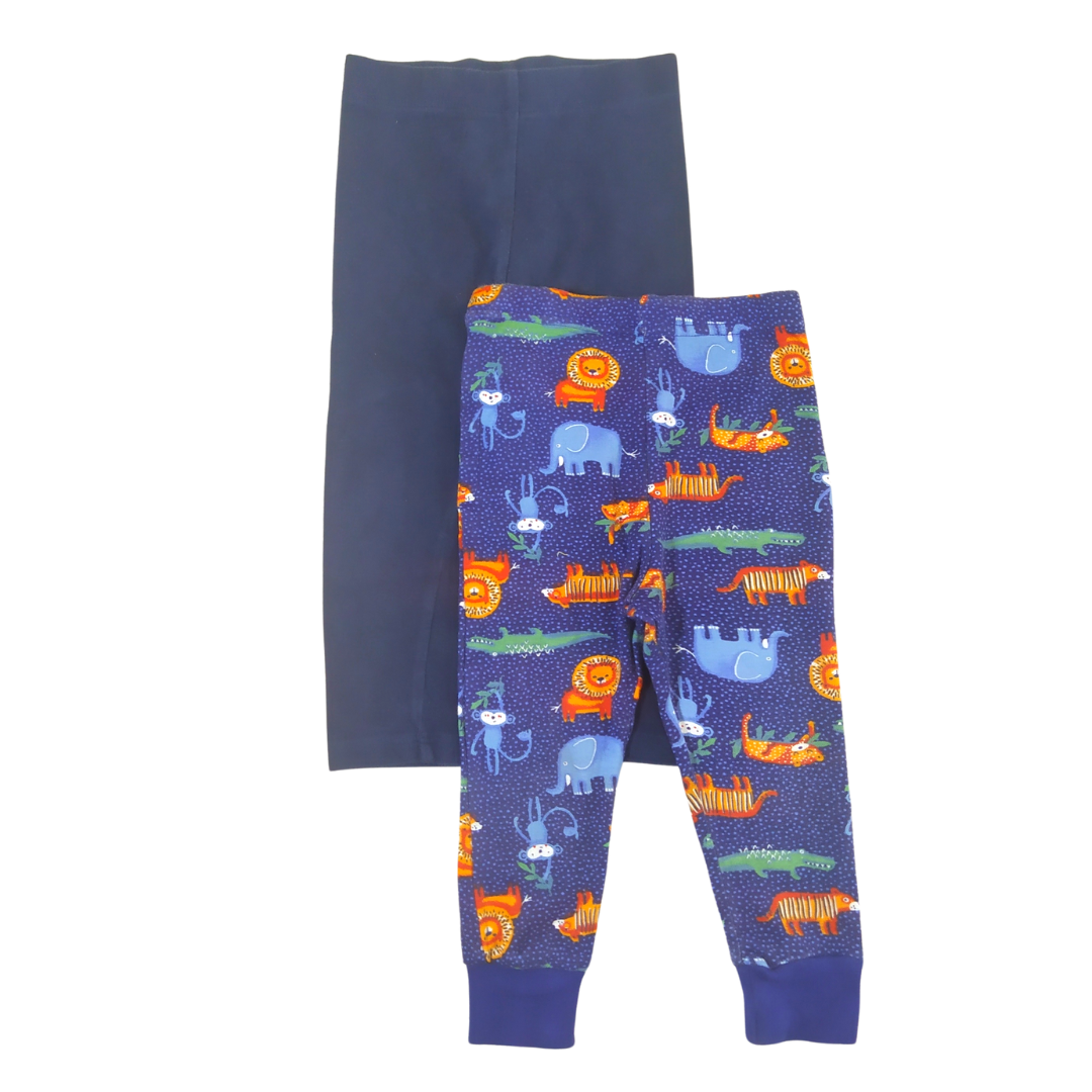 18-24 mths - Next/Dunnes Plain And Patterned Paired Set