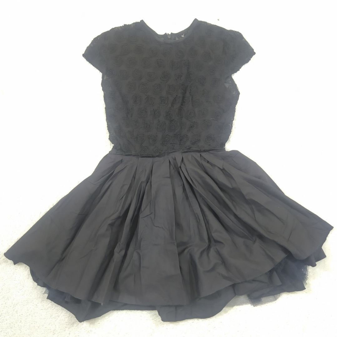 14-15 yrs - Jones+Jones Black Short Gown Girls Ball Dresses